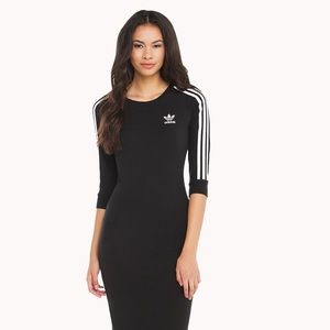 Adidas black body con dress 🖤🤍🖤